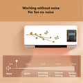 Ready-to-ship 110v high-velocity wall-mounted remote control space heater - portable, dual-mode (cool & heat), rapid heating for home use