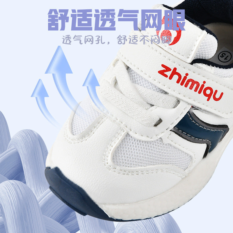 Toddler shoes for boys, spring and autumn, 0-1-2 years old, soft sole infant shoes, children's shoes, infant and toddler shoes for girls