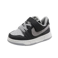 Shadow gray kids' sneakers - autumn/winter  new collection - versatile mid-top sneakers for boys and girls (lightly padded)