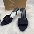 Za's 2025 new women's shoes: low-heeled, elegant, socialite-style pumps with closed toe, low-cut design, and ankle strap