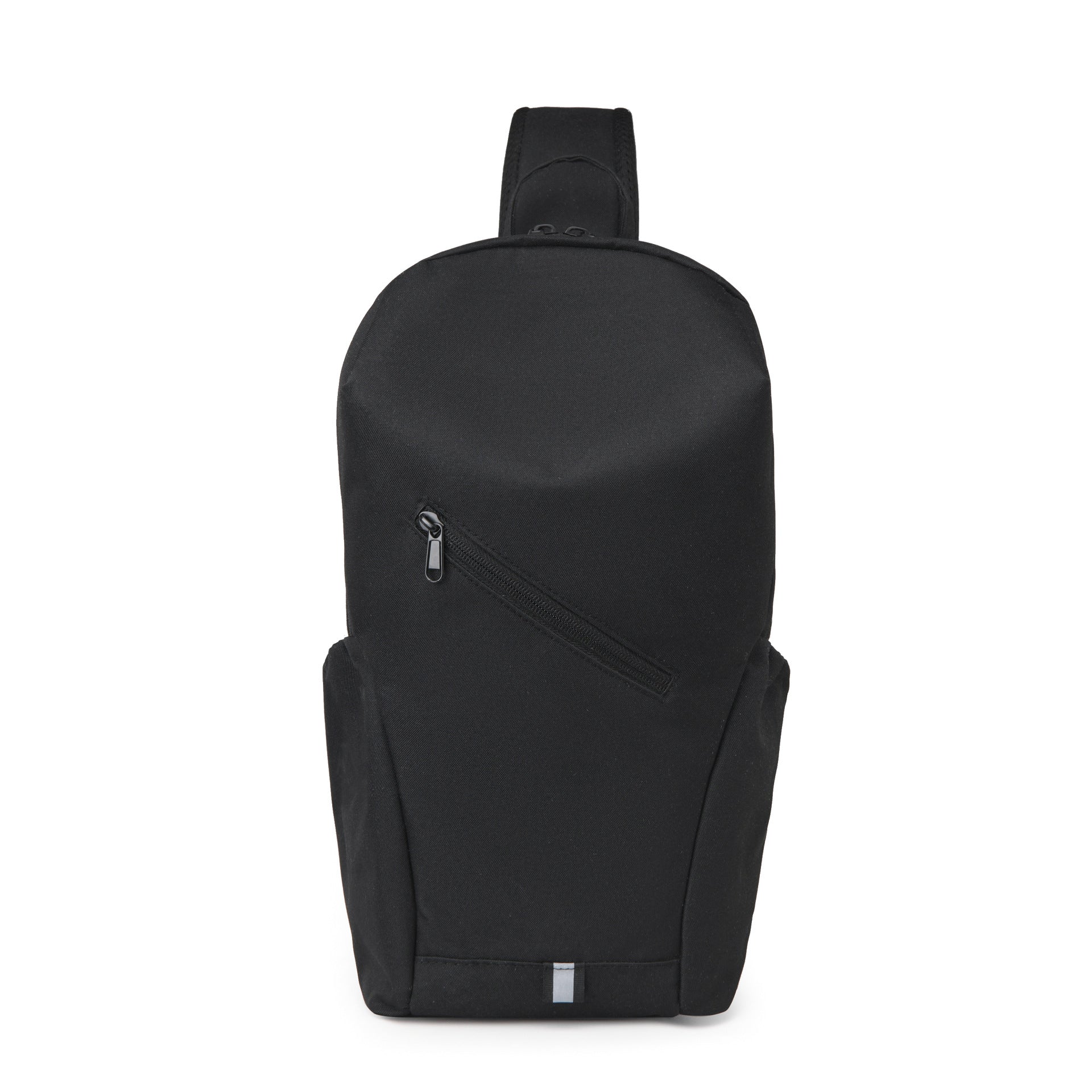 New Men's Simple Large Capacity Shoulder Bag Versatile Commuter Trend Crossbody Bag Portable Fashion Casual Breast Bag