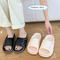 Women's slippers - indoor/outdoor, student dorm, home, bathroom, non-slip, thong sandals, candy colors, flat beach slides