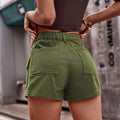 Wish european and american cross-border foreign trade women's clothing cross-border foreign trade  new american sexy denim cargo shorts hot