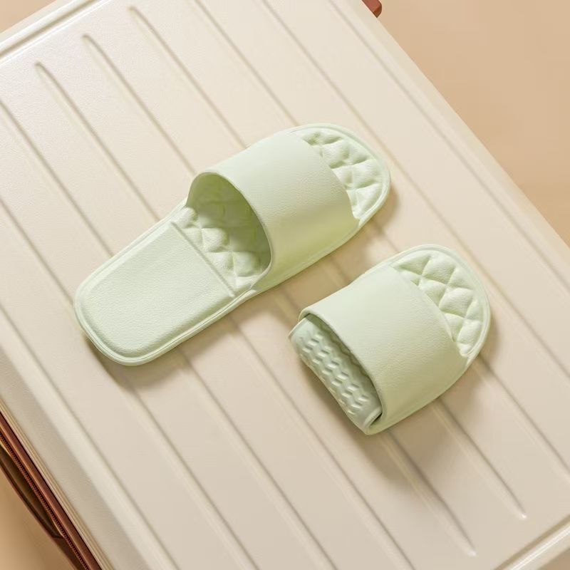 Children's family wear foldable travel slippers women's travel non-slip business trip hotel disposable slippers can be bathed