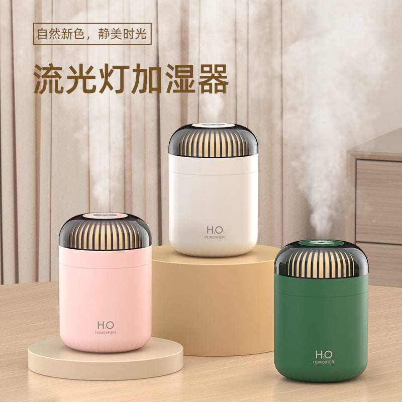 new arrival streamer cup humidifier for home desktop large capacity colorful atmosphere usb humidifier factory wholesale