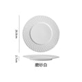 10.25 baitu flat plate-matte white