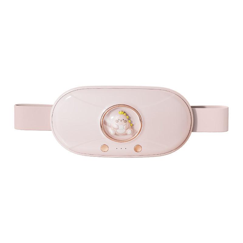 Smart rechargeable warming waist belt - heated waist support with massage, period pain relief, and large capacity heating pad