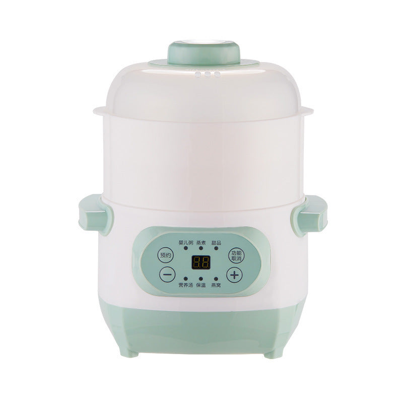 Fully automatic porridge, complementary food, soup, electric stew pot, water-proof bird's nest stew pot, electric stew pot, steaming and cooking soup pot, us standard cross-border