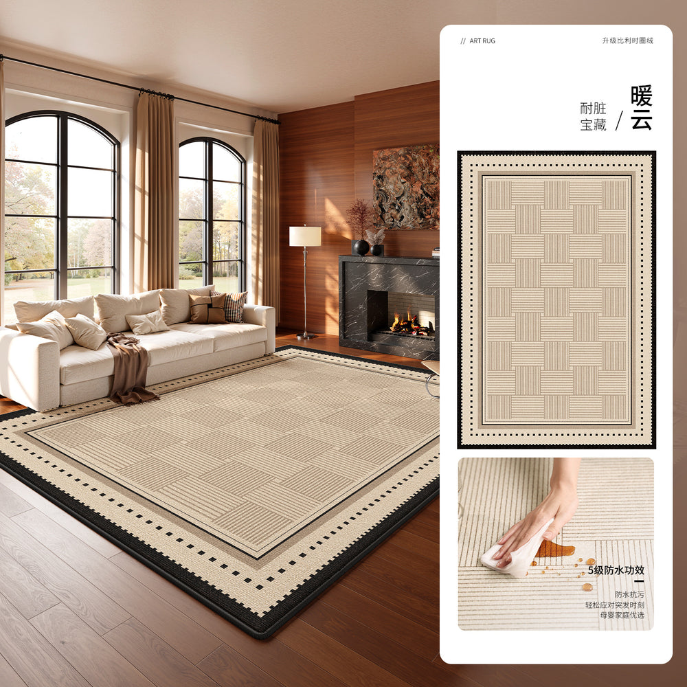 Carpet living room medieval style accessible luxuryclassy sofa sound insulation mat stain-resistant abrasion resistant bedroom large area full bed blanket