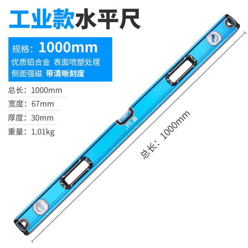 High-precision mini magnetic level for diy & home improvement - solid aluminum alloy, drop-resistant, with small bubble