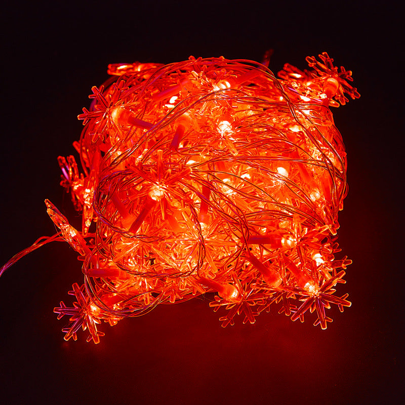 Outdoor camping led ball light string Outdoor battery box decoration star light Room atmosphere bubble ball light string