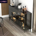 Rock slab sideboard all-in-one wall-mounted accessible luxuryclassycasual wine cabinet kitchen cupboard tea cabinet for home storage cabinet