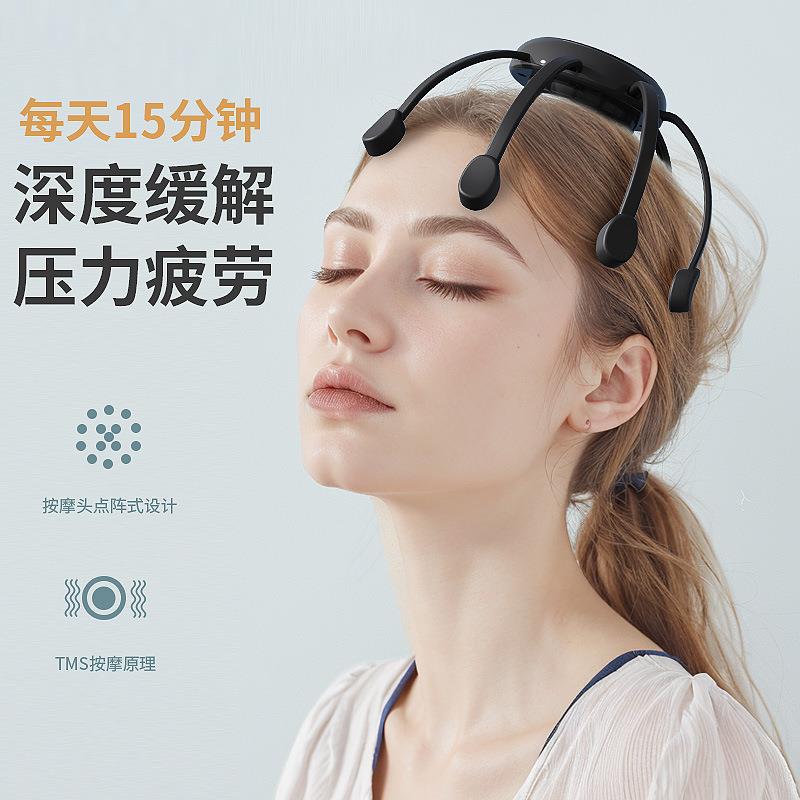 Electric octopus scalp massager - full automatic head, neck & scalp relief for tension headaches & sinus congestion