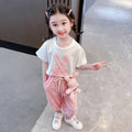 Girls' activewear set - summer  new collection: stylish and trendy summer outfits for girls, baby, and kids