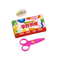 Paper-cutting kids manual 2-year-old montessori work kindergarten baby entry-level material package teaching aid cardboard hand-eye coordination
