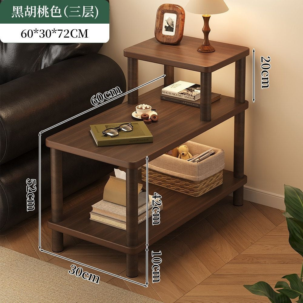 Bedside table for home bedroom new arrival small medieval style side table narrow side side cabinet 30cm bedside storage rack
