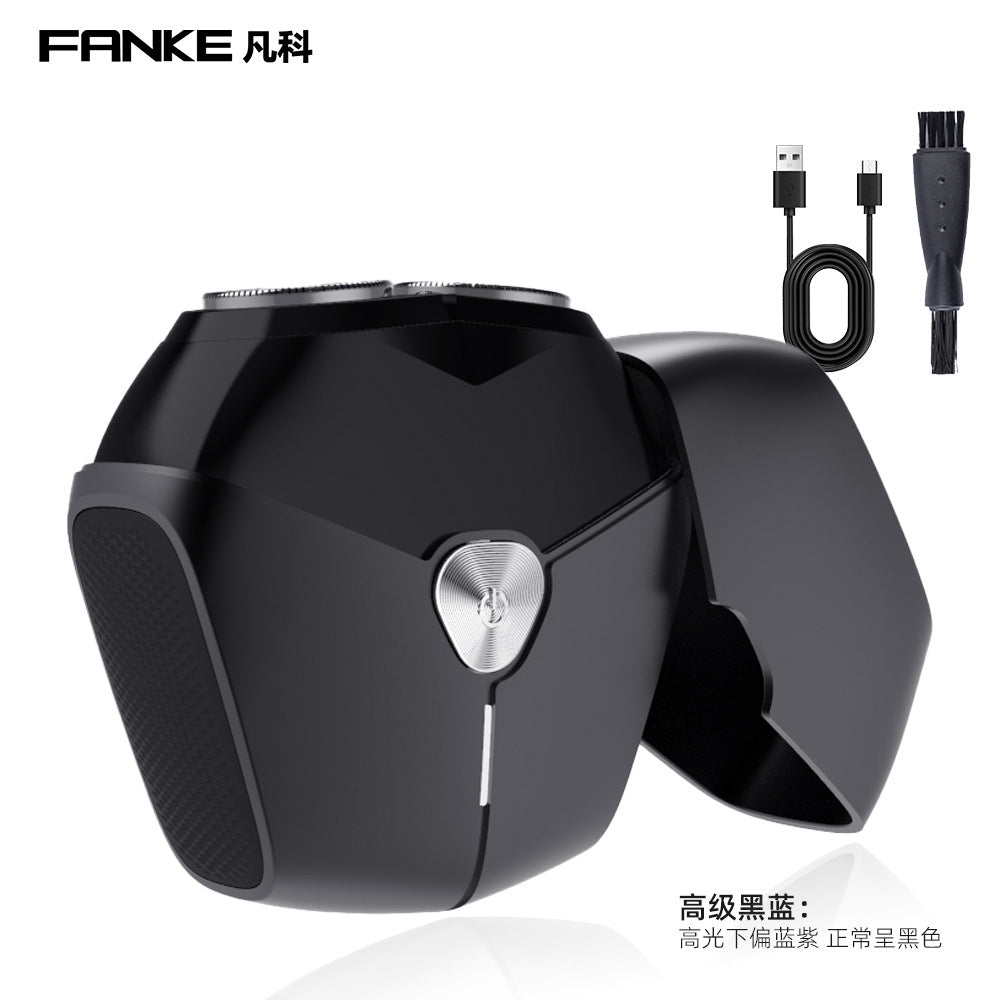 magnetic blade portable mini electric shaver car razor washable rechargeable beard razor wholesale