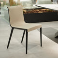 Foshan charlotte normcore chair accessible luxury modern casual ultra-migration leather for home dining table and chairs classy designer dining chair