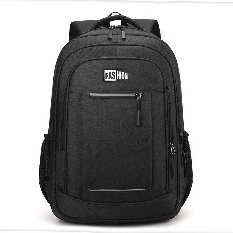Cross-border new travel backpack large capacity simple student schoolbag versatile fashion high sense business backpack