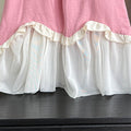 new girls' korean style tank dress - trendy kids' skirt with mesh patchwork, sweet and cute princess dress wholesale