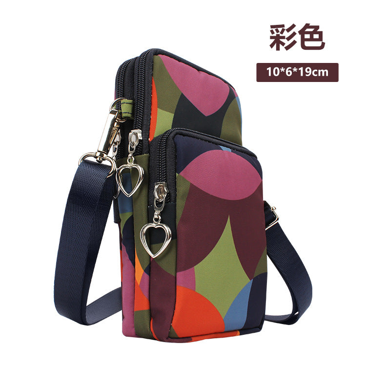 Customized  direct supply New mobile phone bag Women's messenger bag Neck bag Portable zero small wallet Versatile custom