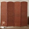 New chinoiserie hand-woven screen partition living room blocking foldablemovablecut out closed simple for home big sale