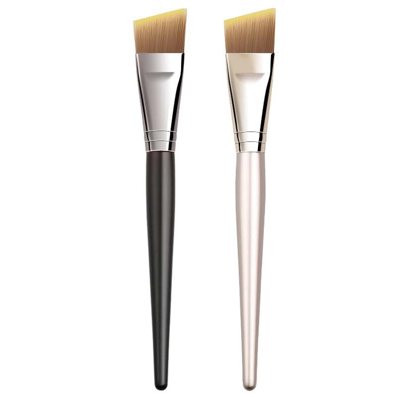 Single large blade brush powder bottom brush bevel bottom does not eat powder ultra-thin traceless powder bottom brush beauty tool makeup brush