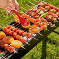 Bbq grill charcoal pull-out carbon tank foldable stove bbq camping picnic bbq rack outdoor bbq grill