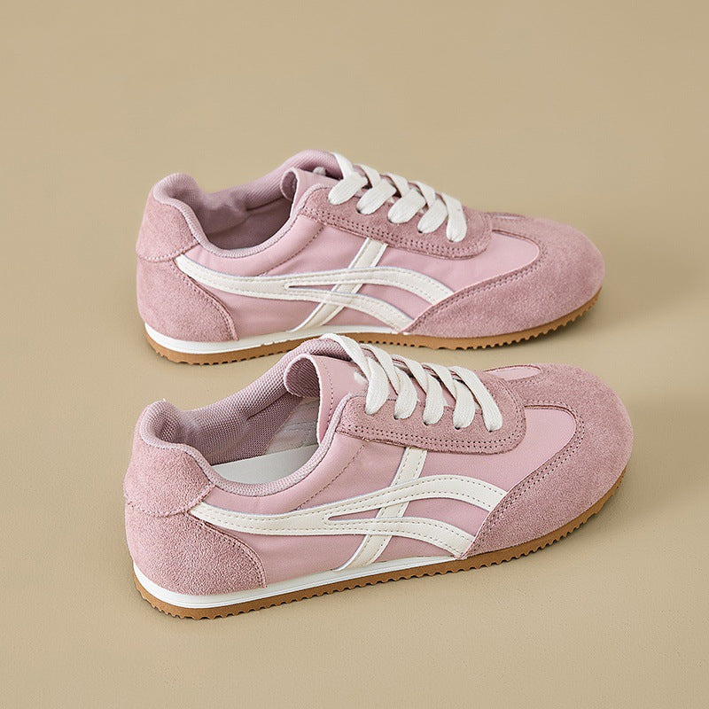 K-style german training shoes women's white shoes 2026new arrival spring summer flatseasiest for matchfashionpopular forrest gump shoes women's sneakers