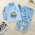 Kids' cotton pajama set - girls' & boys' thermal underwear - wholesale children's home wear