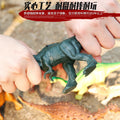Dinosaur toy tyrannosaurus rex model set, plastic 4-piece animal set, ages 5+, little dinosaur for boys, children's educational toy