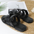 2025 summer fashion unisex slip-on flat sandals