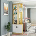 Entrance door shoe cabinet, entrance cabinet, all-in-one screen partition, living room cover, wine cabinet, storage rack, prosperous decoration cabinet