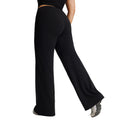 European and american plus size straight leg yoga pants - high waist, slimming, loose fit, women's casual versatile flare leggings for fitness