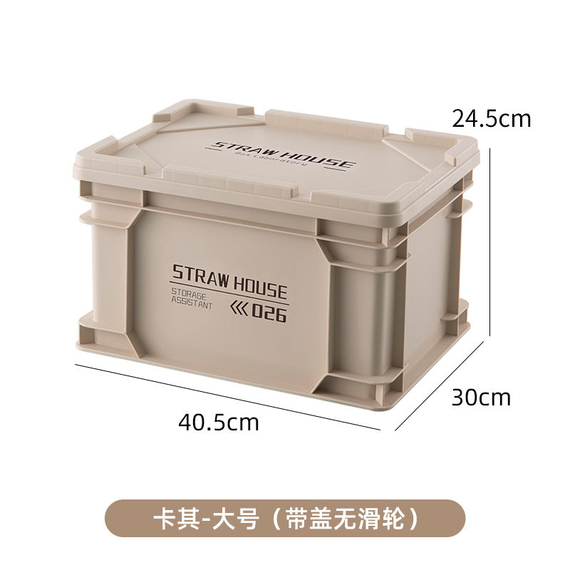 Household storage box Industrial wind turnover box Books, snacks, sundries, sorting box Outdoor camping Car storage box