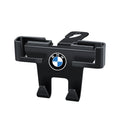 Multifunctional car phone holder with backseat hooks - premium, locking, and trendy design