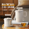 New foldable kettle - portable electric kettle for travel and business trips - stainless steel electric hot water cup - small mini cross-border