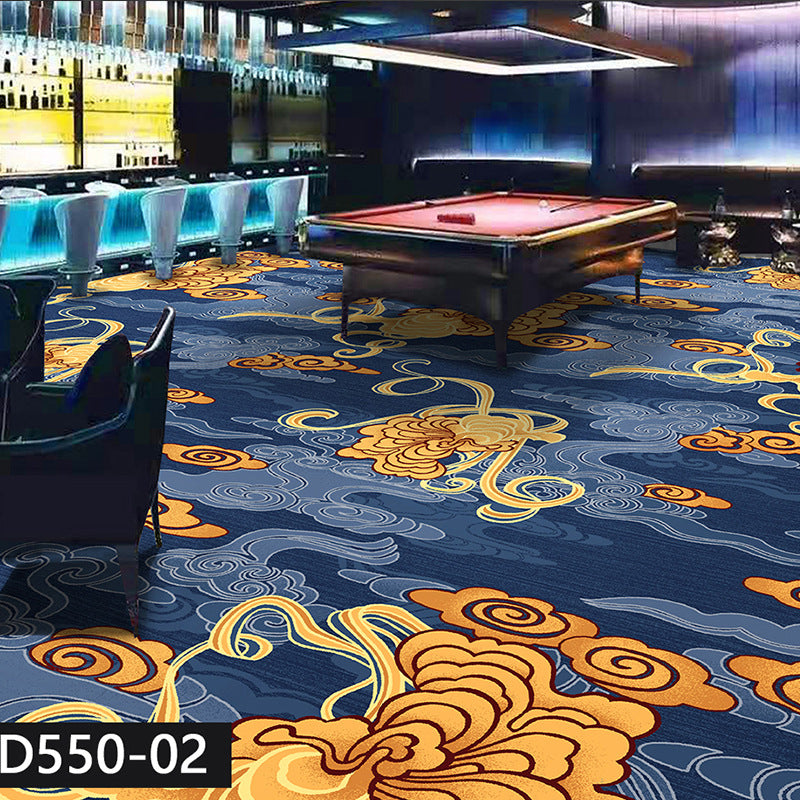 Special nylon non-fading abrasion resistantktv club billiards billiards room commercial carpet for billiard halls