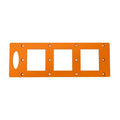Baolian 86 box switch socket opening mold square hole slotting drawing line wardrobe dark box woodworking tool template