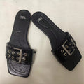 Za new 2024 women's summer sandals: versatile square buckle flat sandals - stylish and casual for everyday wear