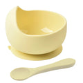 Baby silicone bowl kids' tableware food supplement bowl suction bowl maternity and infant supplies silicone plate cross-border hot seller