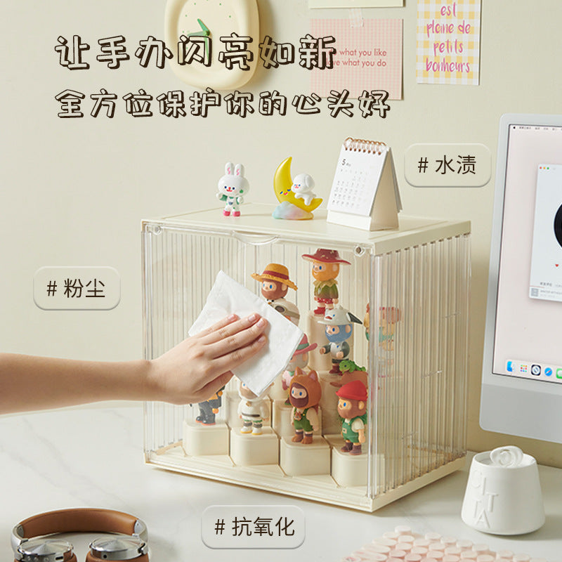 Blind box Figure display box Household drawer type dust-proof storage display box Transparent POP MART storage box