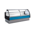 Walsh fresh cabinet horizontal large-capacity refrigerator front and rear opening air-cooled cooked food cabinet commercial supermarket fresh meat cabinet