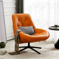 Luxury scandinavian swivel chair - perfect for balconies, living rooms, bedrooms, gaming, indoor & outdoor relaxation - lazy sofa with rotating reclining function
