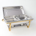 Amazon stainless steel alcohol stove cross-border buffet stove alcohol heating meal stove restaurant buffet stove foldable