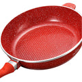 aluminum pot 23-piece set for home kitchen non-stick pot cooking pot suit die-cast soup pot wholesale