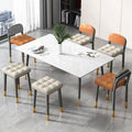 Stool back chair bedroom dressing table makeup chair for home stackable soft pack restaurant dining chair bar chair accessible luxury