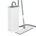 One drag and clean hands-free flat mop, wet and dry, lazy rotate washing machine, neutral absorbent stainless steel pole