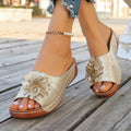 summer new arrival: plus-size wedge heel slippers for women (sizes 36-43). wholesale available. dropshipping to  and