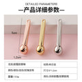 Manufacturer's small hammer dispensing stick, exquisite cosmetics digging metal eye cream massage stick, eye beauty stick